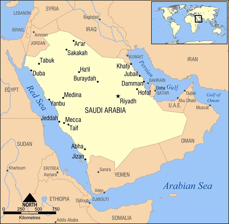 هجوم انتحاری علی موقع حدودی سعودی مع العراق